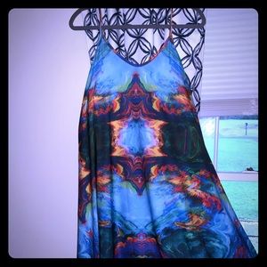 Psychedelic Harem Romper